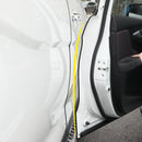 5.6m Car Decorative Strip Rubber Chrome Decoration Strip Door Seal Window Seal(Red)