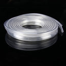 5.6m Car Decorative Strip Rubber Chrome Decoration Strip Door Seal Window Seal (Transparent)