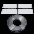 5.6m Car Decorative Strip Rubber Chrome Decoration Strip Door Seal Window Seal (Transparent)