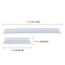 FR JG-031 8 PCS Rubber Car Side Door Edge Protection Guards Cover Trims Stickers(Transparent)