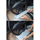 Vehicle Portable Desk Steering Wheel Multi-use Tray Stand Car Food Eating Table iPad Holder(Black)
