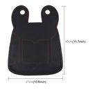 Cartoon Style Car Seat Back Organizer Car Seat Hanging Bag Storage for Snacks Drinks Books ipad and Phone(Black)