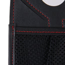 Cartoon Style Car Seat Back Organizer Car Seat Hanging Bag Storage for Snacks Drinks Books ipad and Phone(Black)