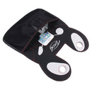 Cartoon Style Car Seat Back Organizer Car Seat Hanging Bag Storage for Snacks Drinks Books ipad and Phone(Black)