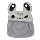 Cartoon Style Car Seat Back Organizer Car Seat Hanging Bag Storage for Snacks Drinks Books ipad and Phone(Grey)