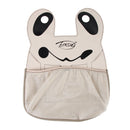 Cartoon Style Car Seat Back Organizer Car Seat Hanging Bag Storage for Snacks Drinks Books ipad and Phone(Khaki)