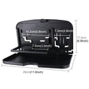 SHUNWEI SD-1509 Car Auto Back Seat Folding Table Drink Food Cup Tray Holder Stand Desk Multi-purpose Travel Dining Tray(Black)