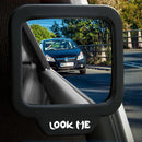 2 PCS 270 Degree Wide-angle Lens Magnetic Adjustable Rear View Mirror