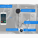 BC20 Bluetooth Car Kit, Supports AUX / Hands-free / Device Charging, for iPhone 6s & 6s Plus, iPhone 6 & 6 Plus, Galaxy S6 / S6 edge