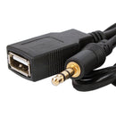 Car USB + AUX Audio Wiring Harness Car MP3 Audio Digital Disc Box for Honda