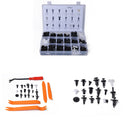 435 PCS Car Retainer Clips Assortment Car Panel Trim Plastic Fasteners Rivet Clips Set for Ford / Jeep