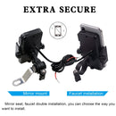 Motorcycle Phone Wireless Charger Holder Qi Fast Charging Bracket Holder
