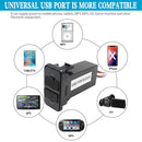 Car DC12V 2.1A Dual USB Port Charger for Suzuki