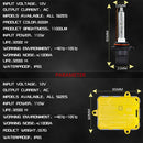 One Set 9005 HB3 AC 12V 55W 5500LM IP65 Waterproof Xenon Lamp 6000k Car Light Headlight HID Xenon Bulb Kit