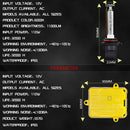 One Set 9006 HB4 AC 12V 55W 5500LM IP65 Waterproof Xenon Lamp 6000K Car Light Headlight HID Xenon Bulb Kit