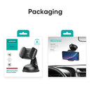 JOYROOM JR-OK1 Car Single Pull Silicone Suction Cup Phone Holder (Black Grey)