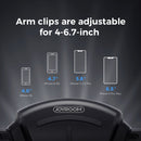 JOYROOM JR-OK2 T-type Car Silicone Suction Cup Phone Holder (Black)