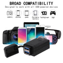 Motorcycle Waterproof QC3.0 Dual USB Fast Charger Adapter with Switch