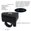 Motorcycle Waterproof 10-80V 2.4A Dual USB Fast Charger Adapter
