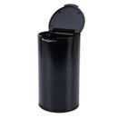 JG-036 Universal Portable Car Auto Stainless Steel Trash Rubbish Bin Ashtray for Most Car Cup Holder (Black)