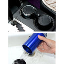 JG-036 Universal Portable Car Auto Stainless Steel Trash Rubbish Bin Ashtray for Most Car Cup Holder (Silver)