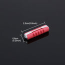 100 PCS Car Auto Fuse European Automotive Fuse (16A Red)