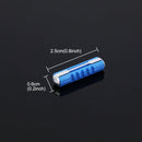 100 PCS Car Auto Fuse European Automotive Fuse (25A Blue)