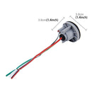 2 PCS 1157 Car Auto LED Bulb Socket Holder (No Including Light)