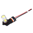 2 PCS 9005 Car Auto LED Bulb Ceramic Insulation Socket Holder (No Including Light)