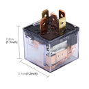 10 PCS JD-1914 80 AMP 12V Waterproof Car Auto Five Plugs Relay