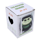 D-24 Crocodile Texture Car Cup Charger 2.1A/1A Dual USB Ports Car 12V-24V Charger with 2-Socket Cigarette and Card Socket