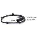 2 PCS Car Front Rear Brake Pad Sensor Cable 34351165579 34351165580 for BMW X5 E53 2000-2006
