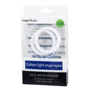 2 PCS 2.5inch Car Angel Eyes Light, DC 12V(Blue Light)