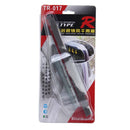 2 PCS Car Auto Universal Rubber Reversing Rearview Mirror Rain Baffle Plate (Transparent)