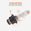 2 PCS D2S 35W 3800 LM 4300K HID Bulbs Xenon Lights Lamps, DC 12V(White Light)
