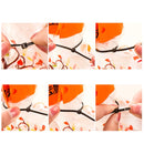 250 PCS 8mm*300mm Nylon Cable Ties(Black)