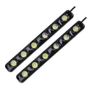 2 PCS 6W 180 LM 6000K DRL Daytime Running Light with 6 SMD-5050 Lamps, DC 12V(White Light)