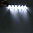 2 PCS 6W 180 LM 6000K DRL Daytime Running Light with 6 SMD-5050 Lamps, DC 12V(White Light)