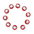 10 PCS 0.5W B8.5 Wedge Instrument Panel LED Light Dashboard Gauge Cluster Indicator Lamp Bulb(Red Light)