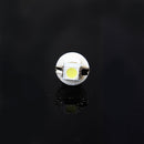 10 PCS 0.5W B8.5 Wedge Instrument Panel LED Light Dashboard Gauge Cluster Indicator Lamp Bulb (White Light)