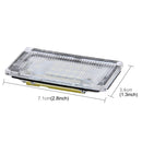 2 PCS License Plate Light with 18 SMD-3528 Lamps for BMW Mini COOPER R50/R52/R53(White Light)
