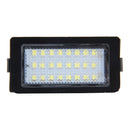 2 PCS Canbus License Plate Light with 24 SMD-3528 Lamps for BMW E38(White Light)