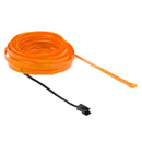 4m Cold Light Flexible LED Strip Light For Car Decoration(Orange Light)