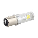 2 PCS 1157/BAY15D 40W 800 LM 6000K Car Turn Light Backup Light Brake Light with 8 CREE Lamps, DC 12V(White Light)