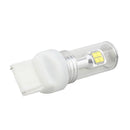 2 PCS 7440 40W 800 LM 6000K Car Turn Light Backup Light Brake Light with 8 CREE Lamps, DC 12V(White Light)