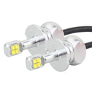2 PCS H3 40W 800 LM 6000K 8 CREE LEDs Car Fog Lights, DC 12V(White Light)