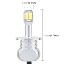 2 PCS H3 40W 800 LM 6000K 8 CREE LEDs Car Fog Lights, DC 12V(White Light)