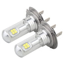 2 PCS H7 40W 800 LM 6000K 8 CREE LEDs Car Fog Lights, DC 12V(White Light)