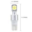 2 PCS T10 40W 800 LM 6000K Car Clearance Light Reading Light License Light with 8 CREE Lamp, DC 12V(White Light)