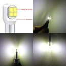 2 PCS T10 40W 800 LM 6000K Car Clearance Light Reading Light License Light with 8 CREE Lamp, DC 12V(White Light)